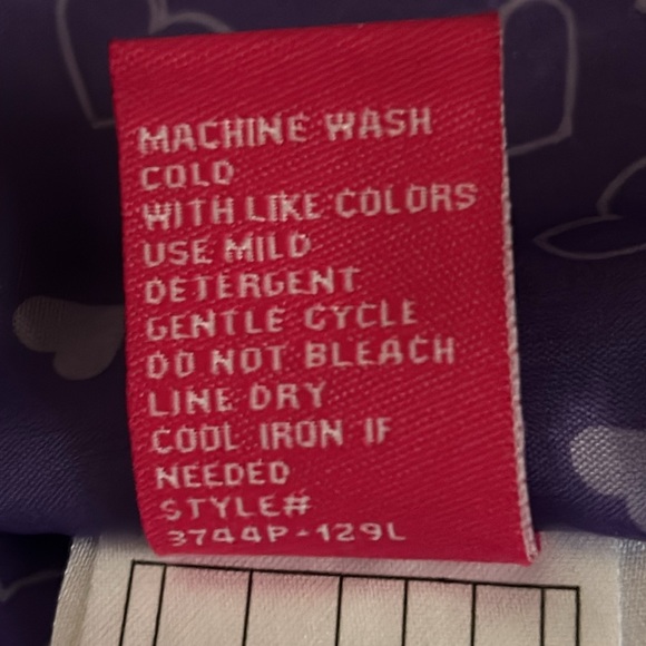 Dollhouse Outwear Girl’s Quilted Fitted Lightweight Purple Winter Jacket - Picture 10 of 11